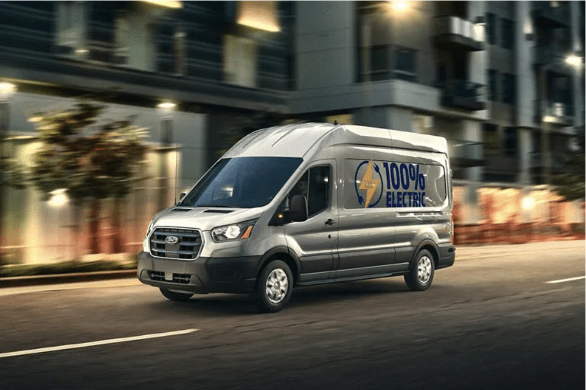 2022 Ford E-Transit, set for release in late 2021